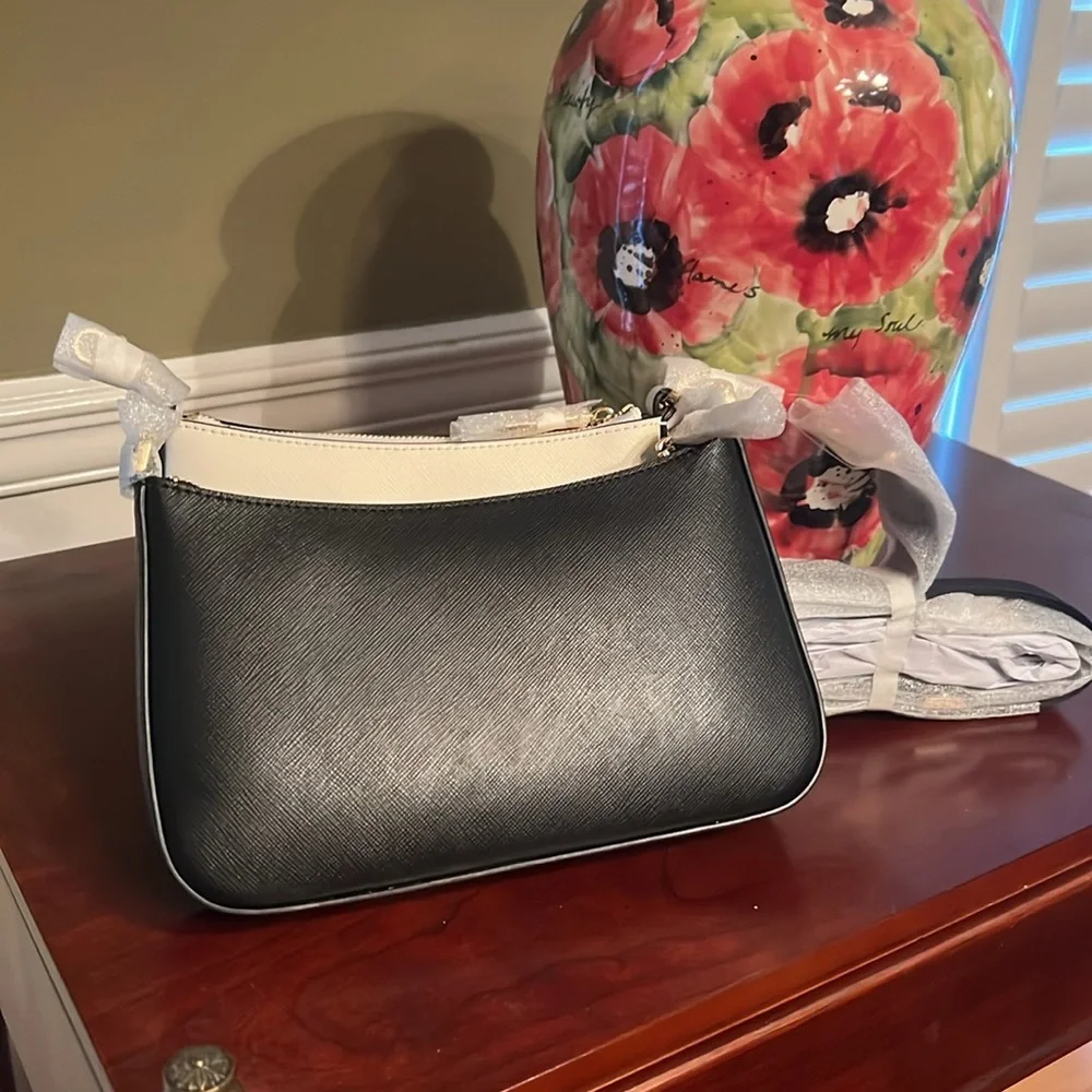 Kate Spade Duet Puffy Heart crossbody bag